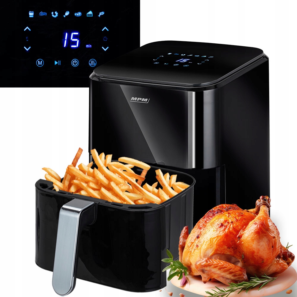 Beztuková fritéza MPM MFR-11 1400 W 4,5 l